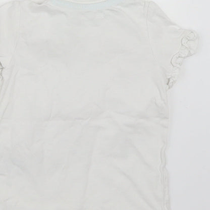 Preworn Baby White   Basic T-Shirt Size 12-18 Months