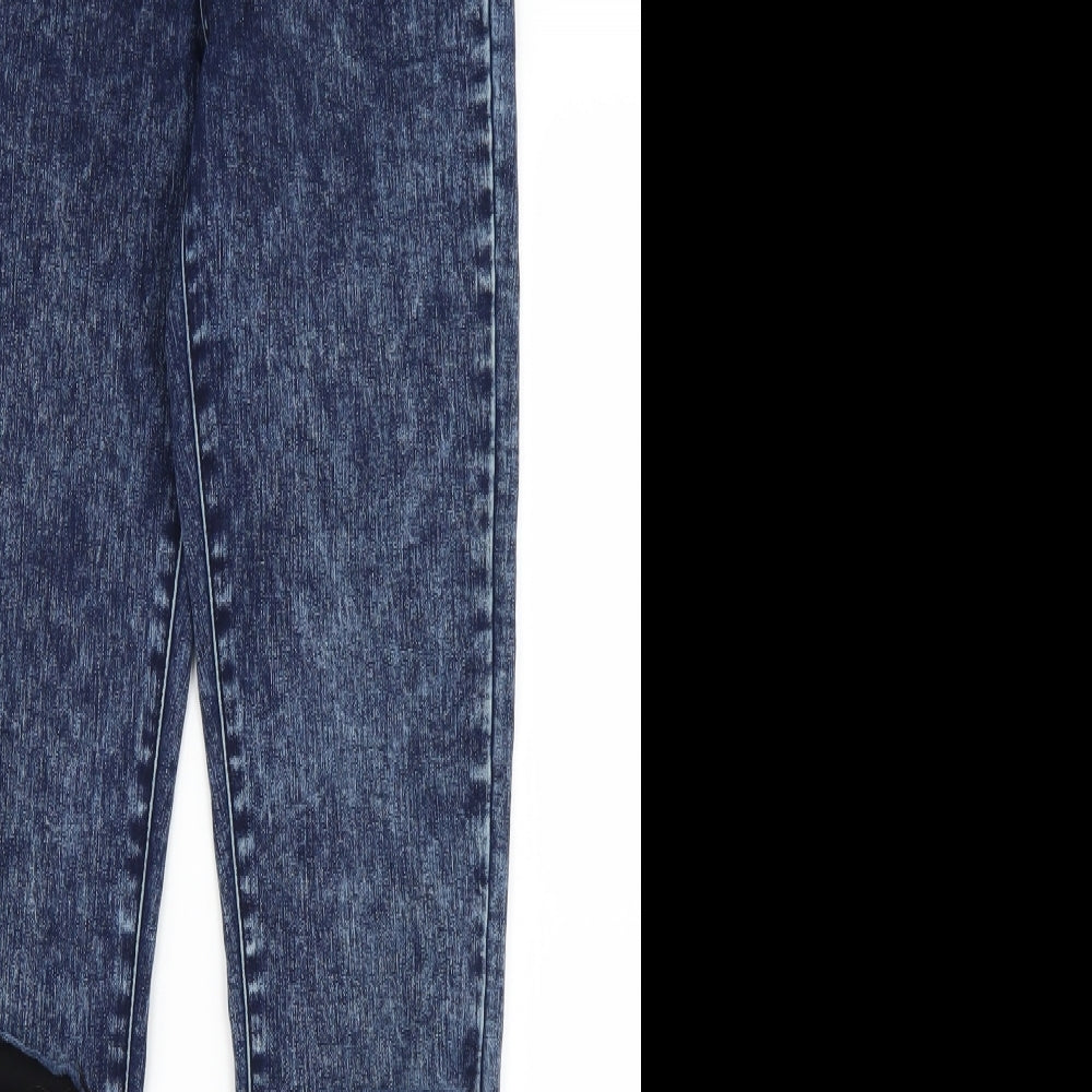 Primark Womens Blue  Denim Jegging Jeans Size 10 L29 in