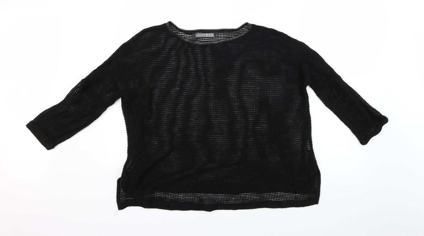 Primark Womens Black   Pullover Jumper Size 12