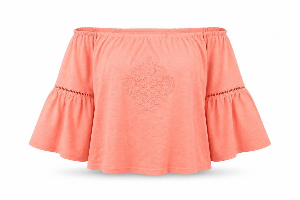 Womens UK Size 4 Primark Pink Basic Blouse