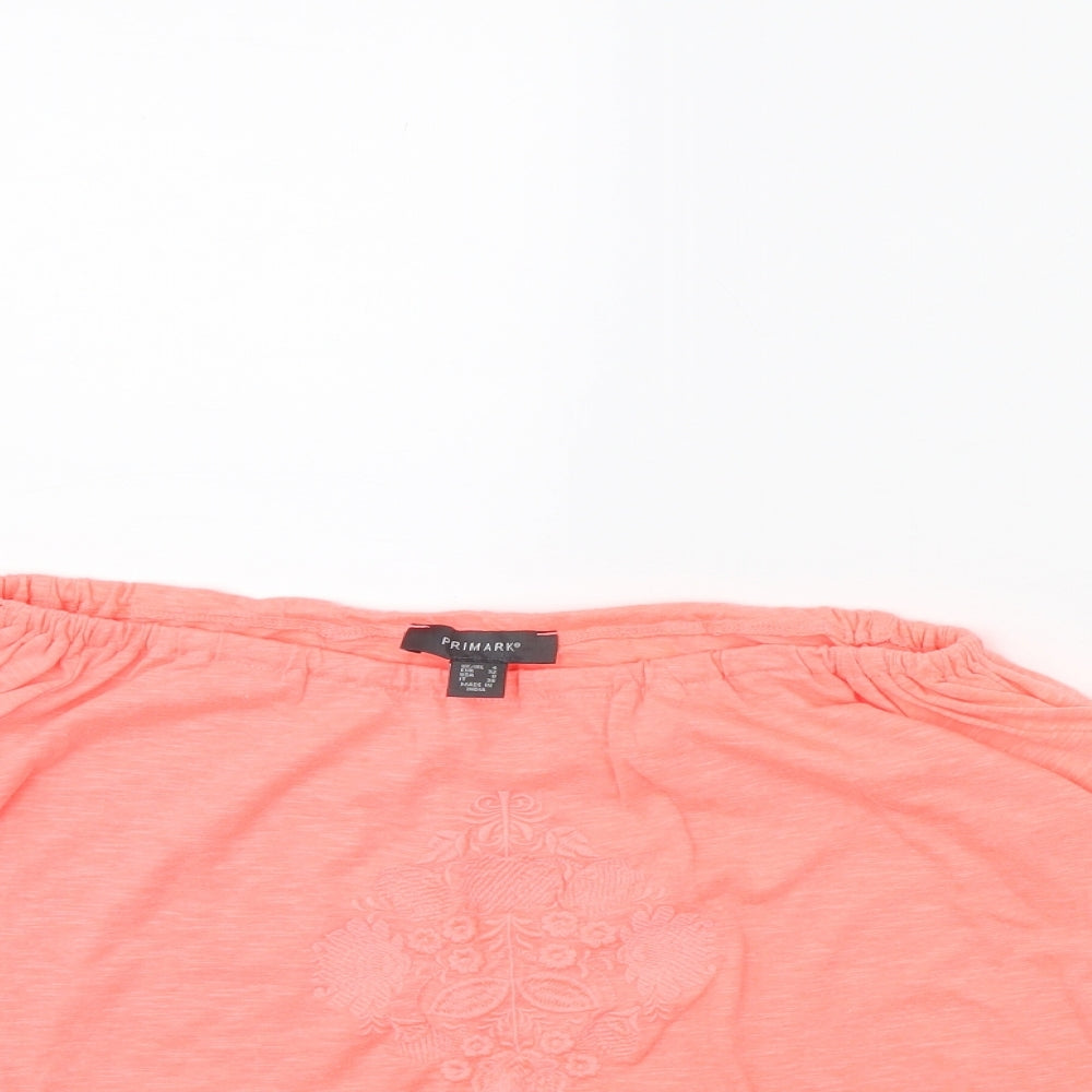 Primark Womens Pink   Basic Blouse Size 4