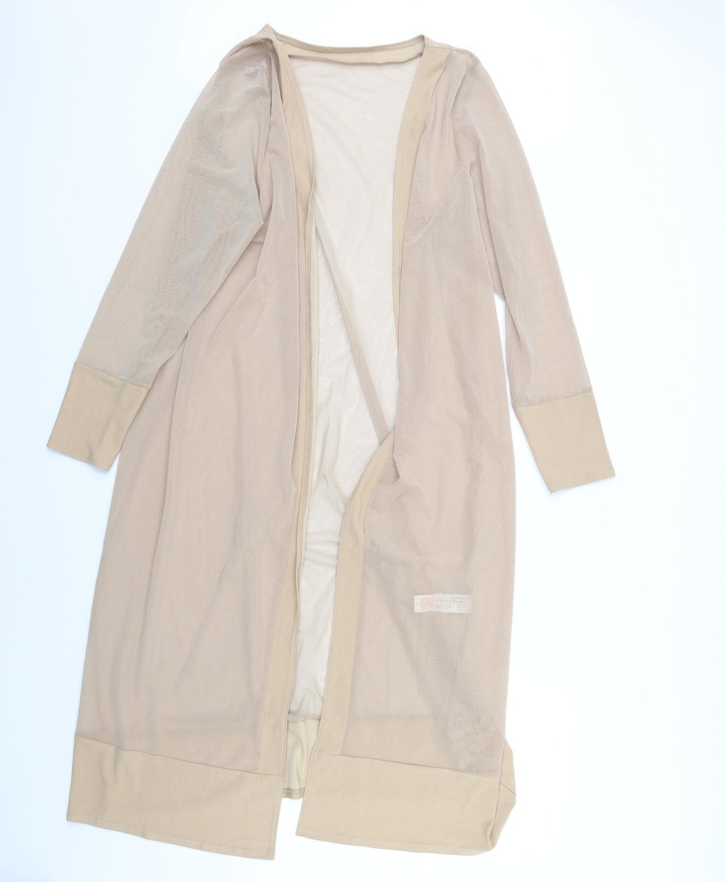 Boohoo Womens Beige   Jacket  Size M