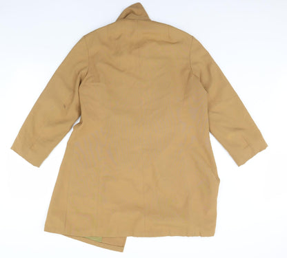 Womens UK Size 16 Preworn Brown Overcoat