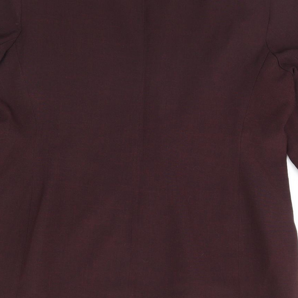 Womens UK Size 18 Essentials Purple Jacket