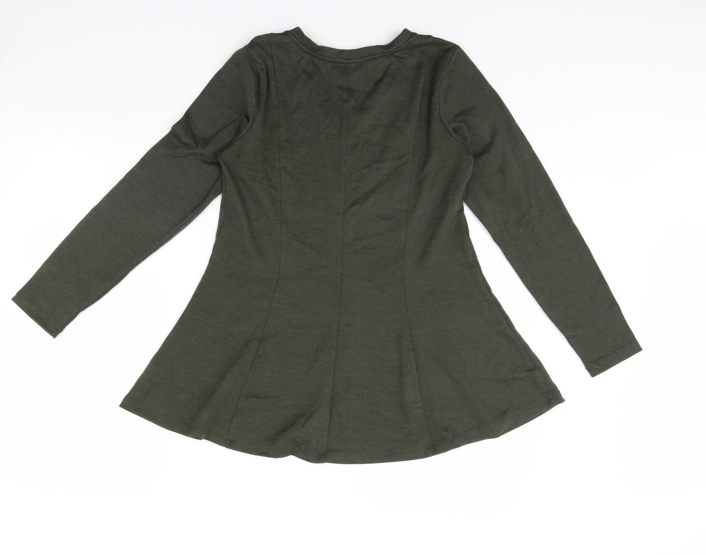 D&Co. Womens Green   Pullover Jumper Size S