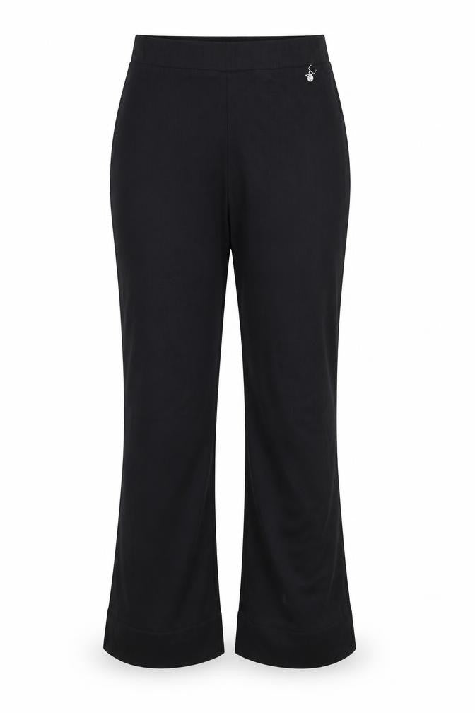 Preworn Womens Black   Trousers  Size 12 L29 in