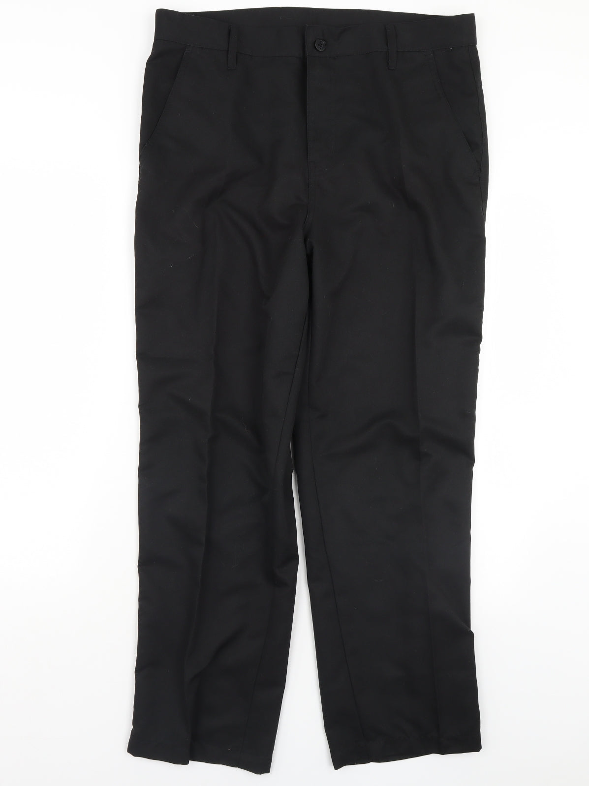 Womens UK Size S Dunlop Regular Fit  Black Trousers