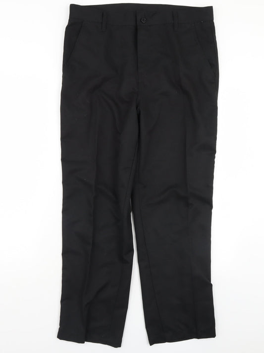 Womens UK Size S Dunlop Regular Fit  Black Trousers