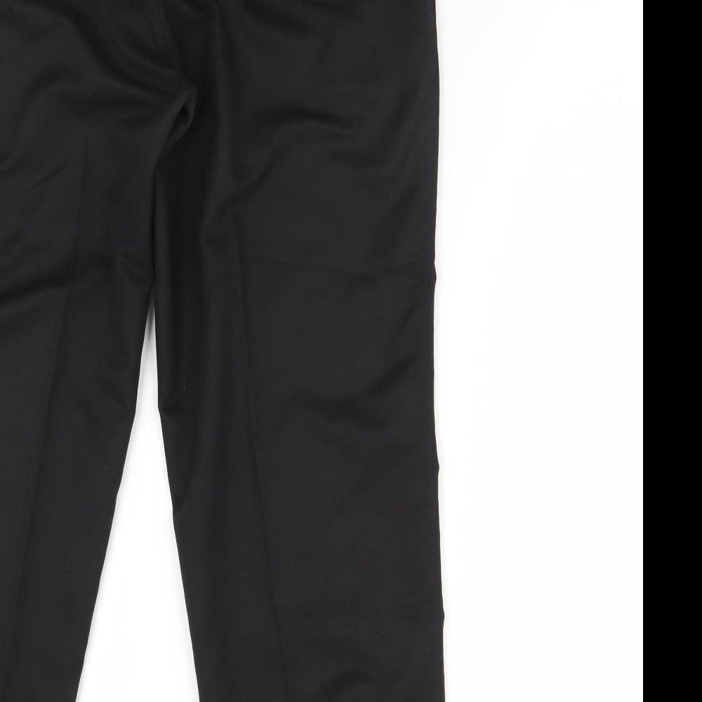 Womens UK Size S Dunlop Regular Fit  Black Trousers