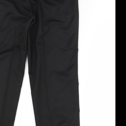 Womens UK Size S Dunlop Regular Fit  Black Trousers