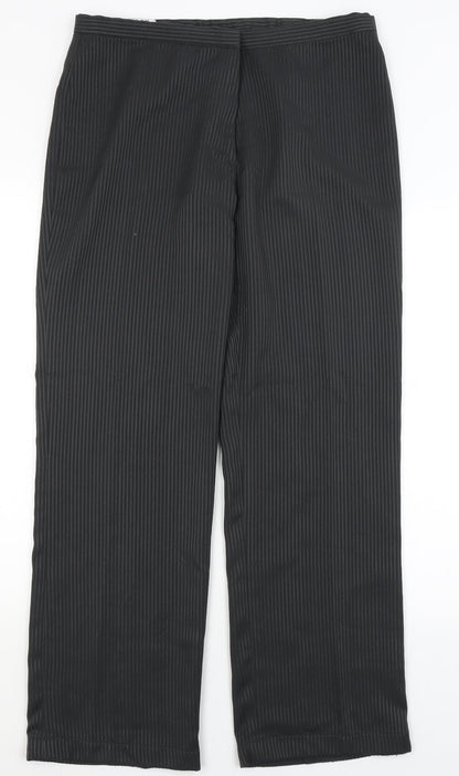 Black & White Mens Black   Dress Pants Trousers Size 36 in L30 in