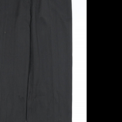 Black & White Mens Black   Dress Pants Trousers Size 36 in L30 in