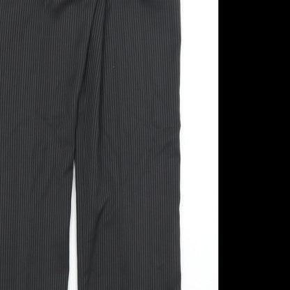 Black & White Mens Black   Dress Pants Trousers Size 36 in L30 in
