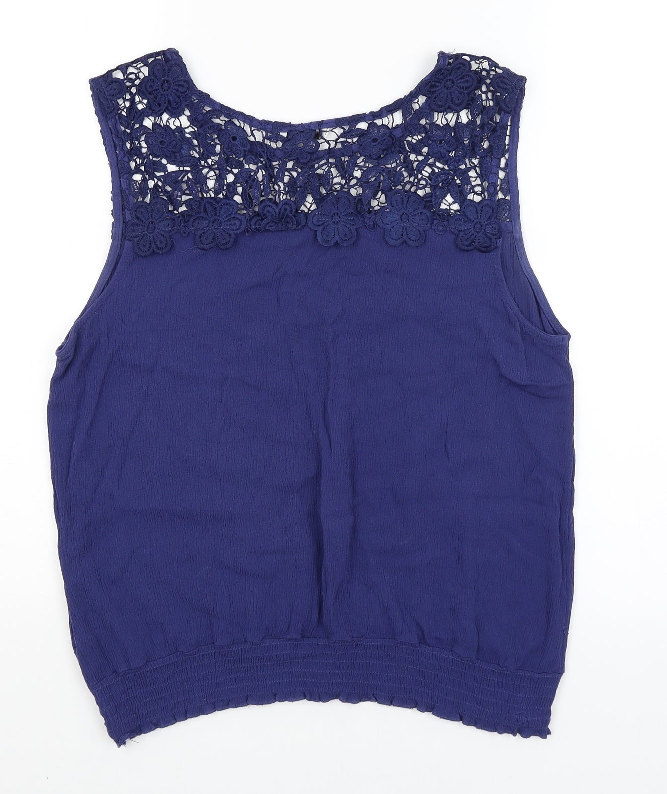Brave Soul Womens Blue   Basic Tank Size M