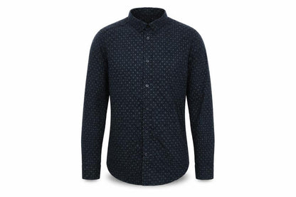 Mens UK Size XS H&M Blue  Button-Up Long Sleeve Casual Shirt