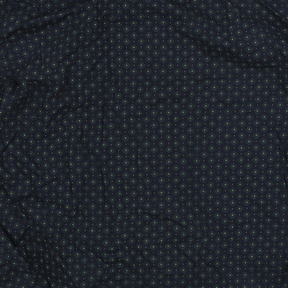 Mens UK Size XS H&M Blue  Button-Up Long Sleeve Casual Shirt
