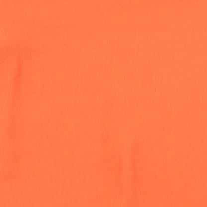 Womens UK Size 10 New Look Orange Basic T-Shirt