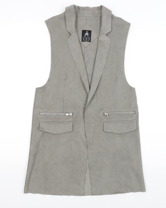 Atmosphere Womens Grey   Wrap Jumper Size 6