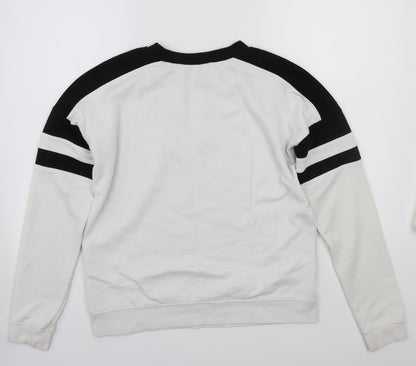 Newlook Womens White   Pullover Jumper Size 12