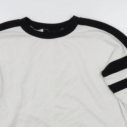 Newlook Womens White   Pullover Jumper Size 12