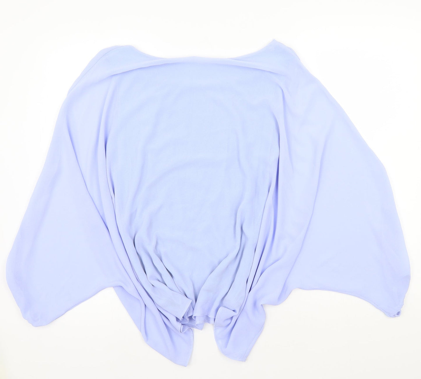 Womens UK Size S Preworn Purple Basic Blouse