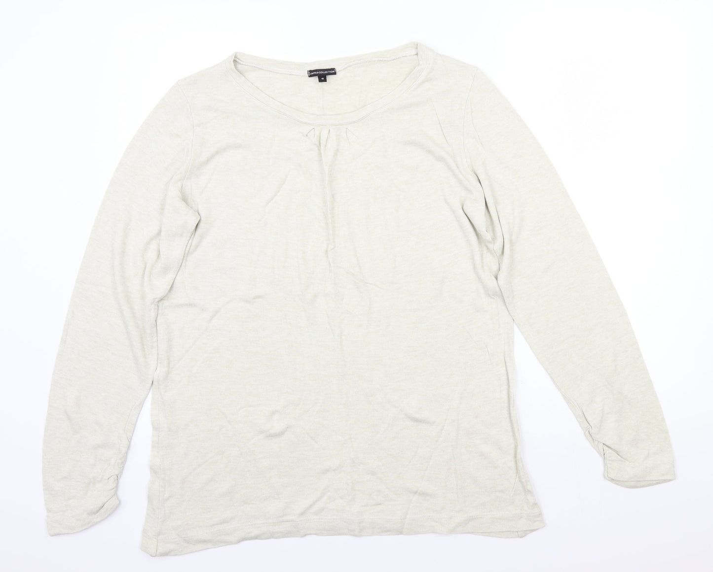 Womens UK Size 16 limited collection Beige Basic T-Shirt