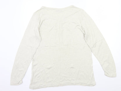 Womens UK Size 16 limited collection Beige Basic T-Shirt