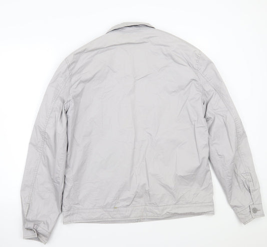 Peacocks Womens Grey  Rayon Jacket Coat Size L