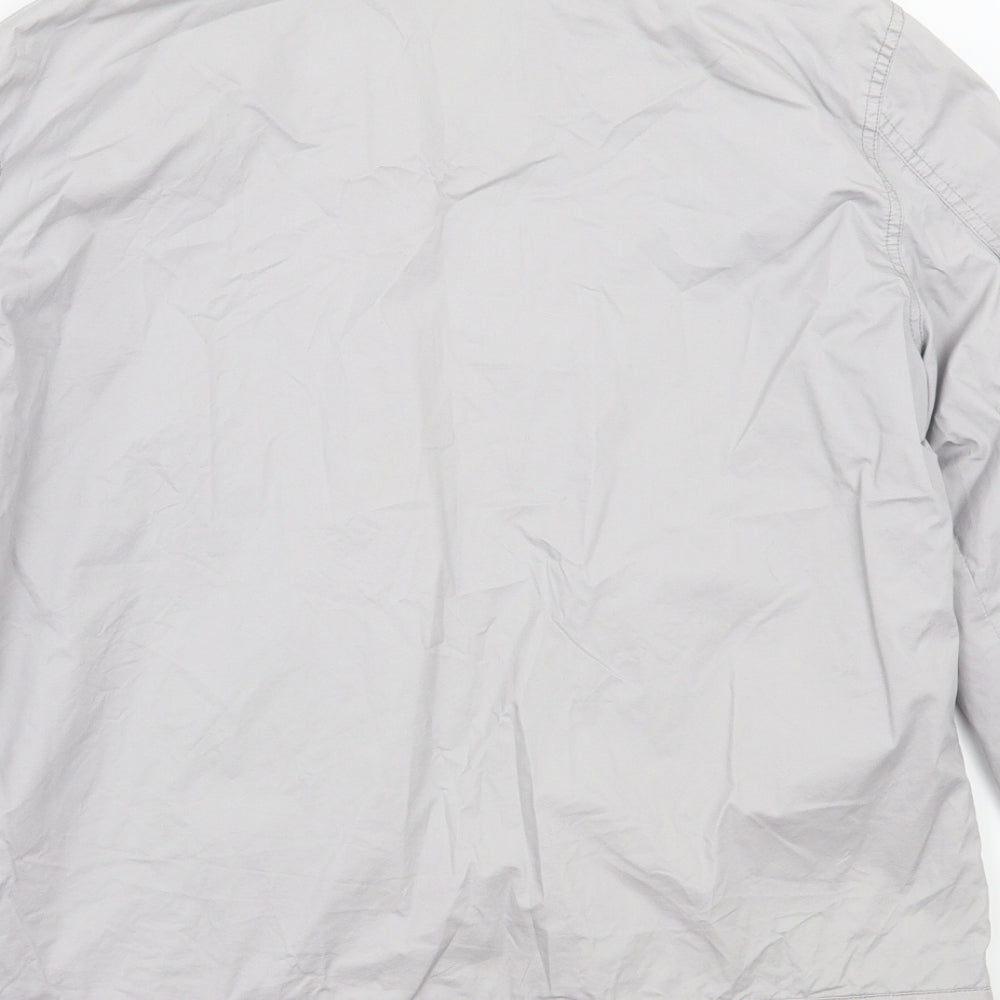 Peacocks Womens Grey  Rayon Jacket Coat Size L