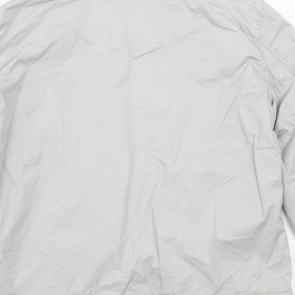 Peacocks Womens Grey  Rayon Jacket Coat Size L