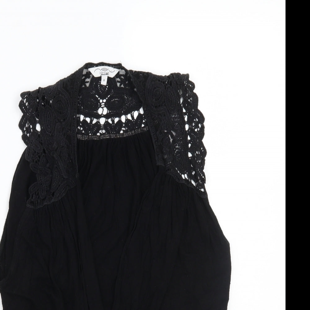 Newlook Womens Black   Cardigan Jumper Size 8
