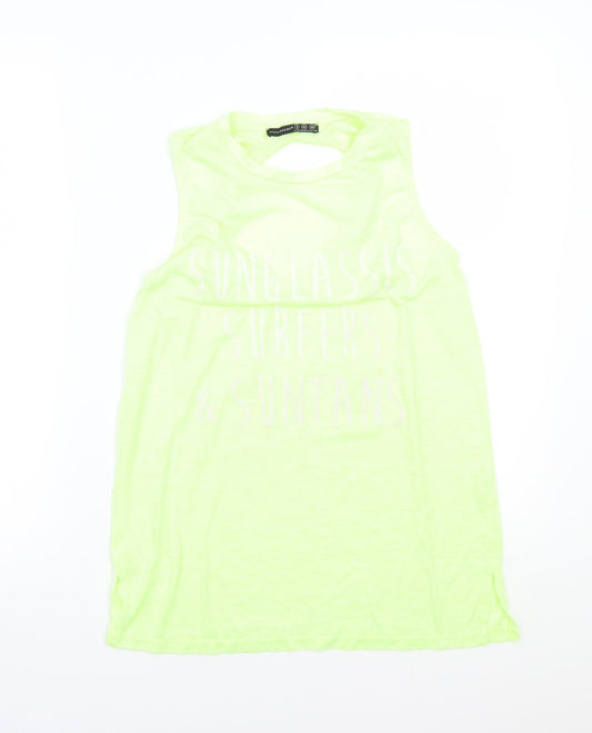 Primark Womens Green   Basic T-Shirt Size 6