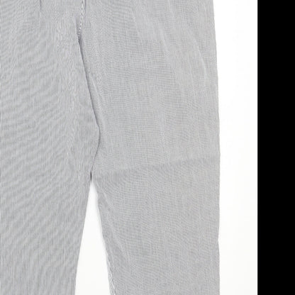 Womens UK Size 18 BM Regular Fit  White Trousers