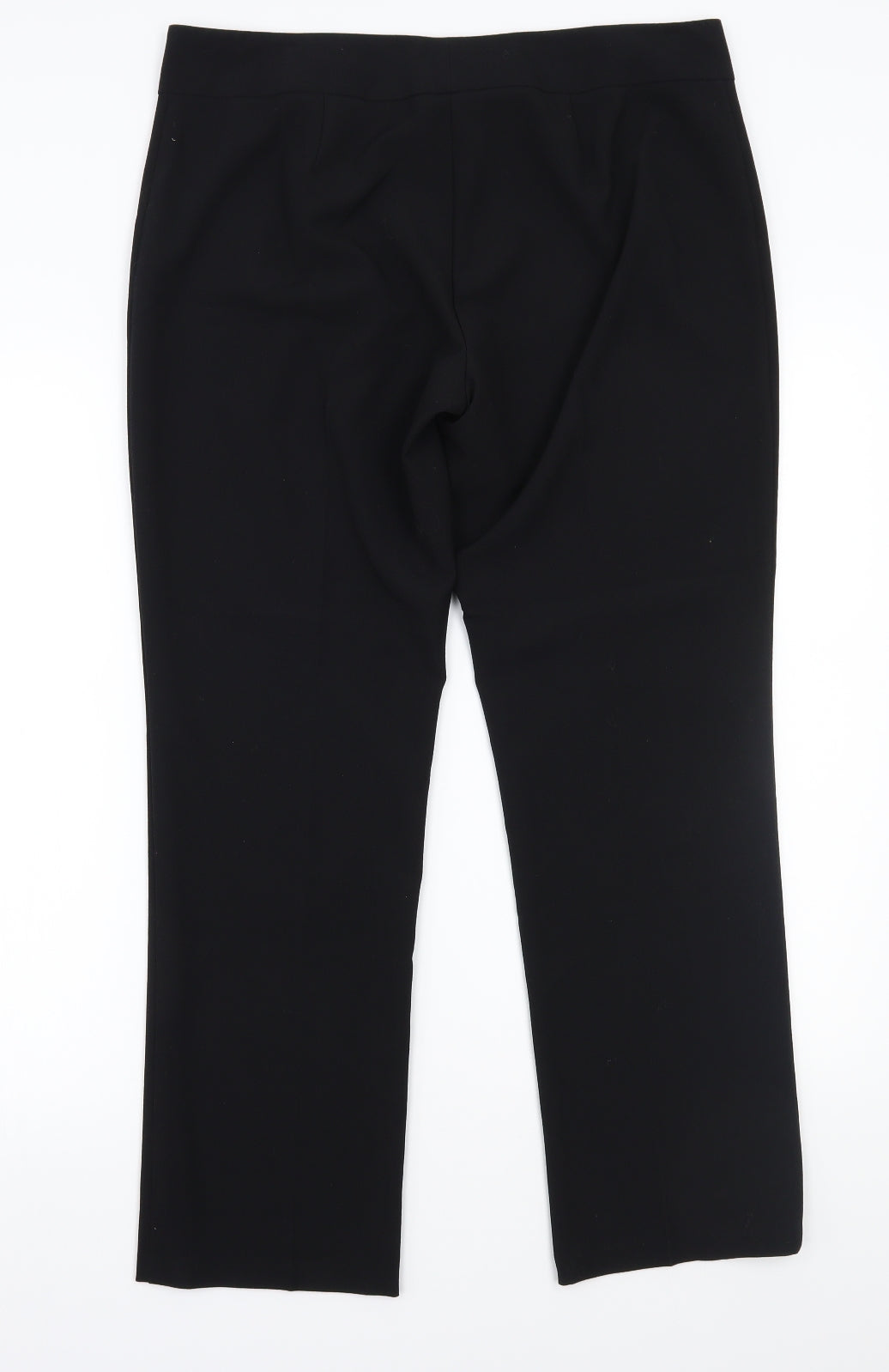 Womens UK Size 14 Marks and Spencer Regular Fit  Black Trousers