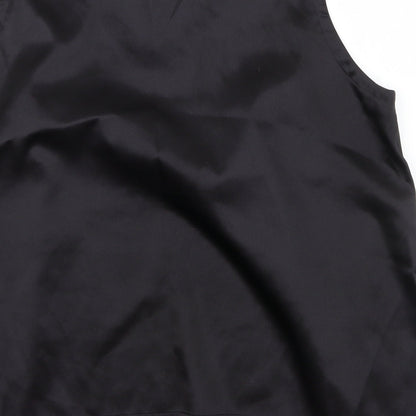 BB Womens Black   Basic Blouse Size L