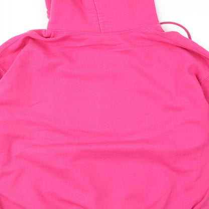 Gildan Womens Pink   Pullover Hoodie Size L