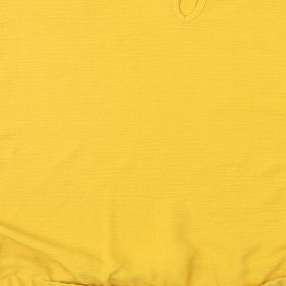 Primark Womens Yellow   Basic Blouse Size 14