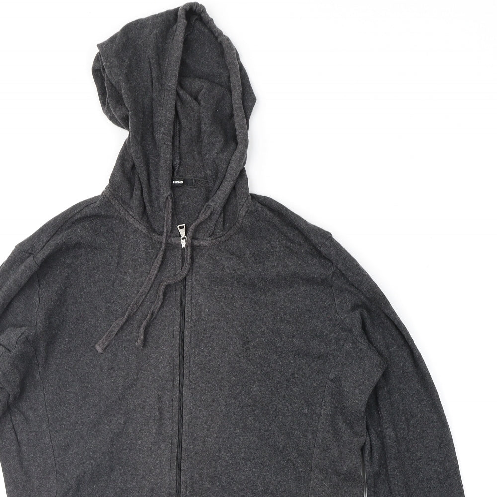 Tezenis Womens Grey   Full Zip Hoodie Size S