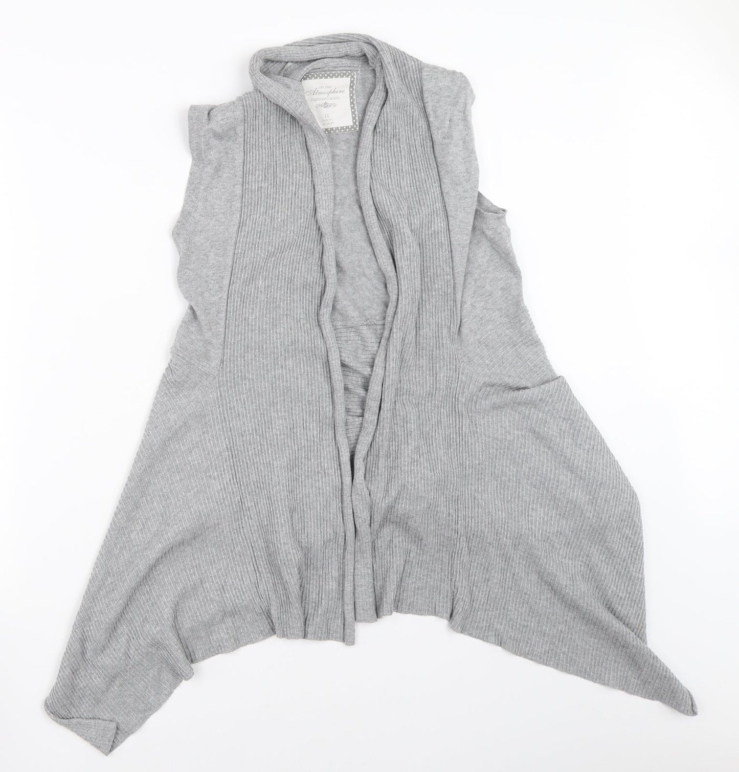 Atmopshere Womens Grey   Cardigan Jumper Size 10
