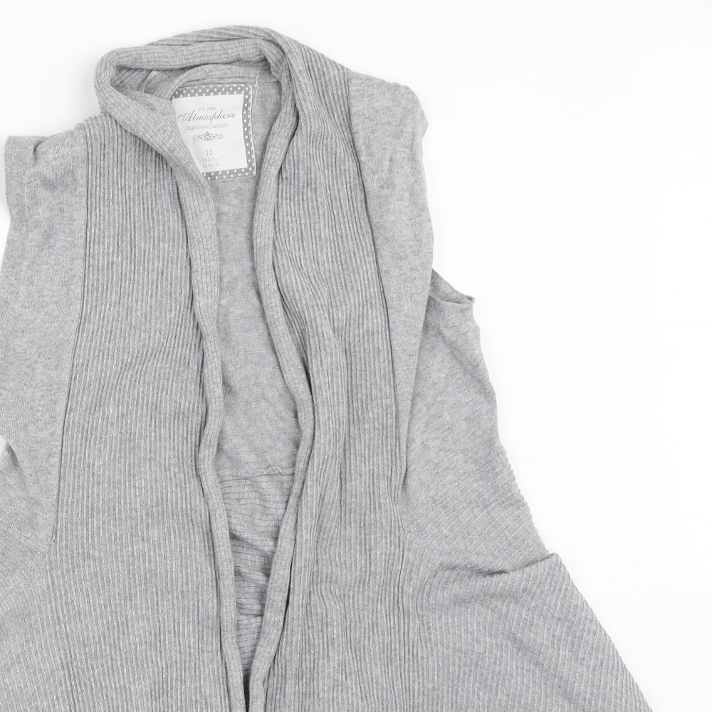 Atmopshere Womens Grey   Cardigan Jumper Size 10