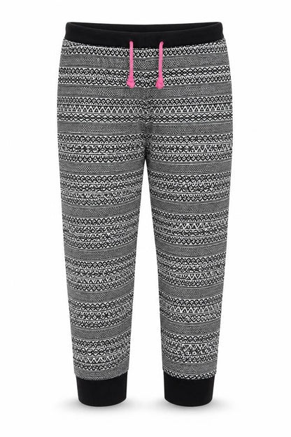 Womens UK Size 10 Primark Regular Fit Cropped Black Trousers