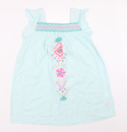 Angels Girls Blue   Shift  Size 9-10 Years