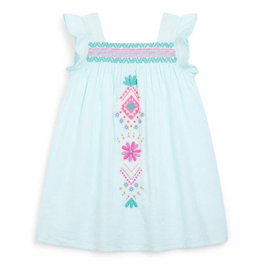 Angels Girls Blue   Shift  Size 9-10 Years