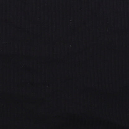 Womens UK Size L New Look Black Basic Blouse