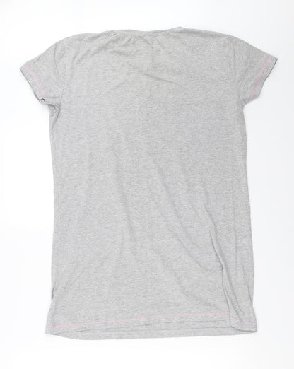 Primark Womens Grey Solid  Top Dress Size 10  - mickey mouse