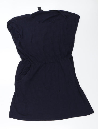 H&M Womens Blue   Skater Dress  Size M