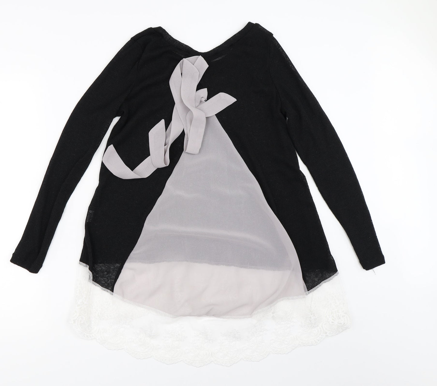 Preworn Womens Black   Pullover Jumper Size 12