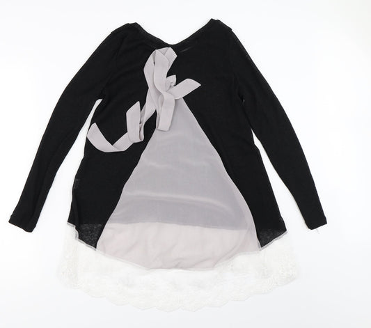 Preworn Womens Black   Pullover Jumper Size 12