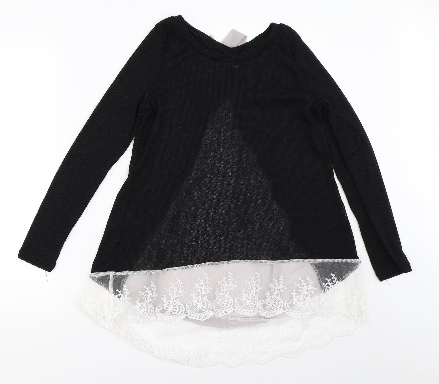 Preworn Womens Black   Pullover Jumper Size 12