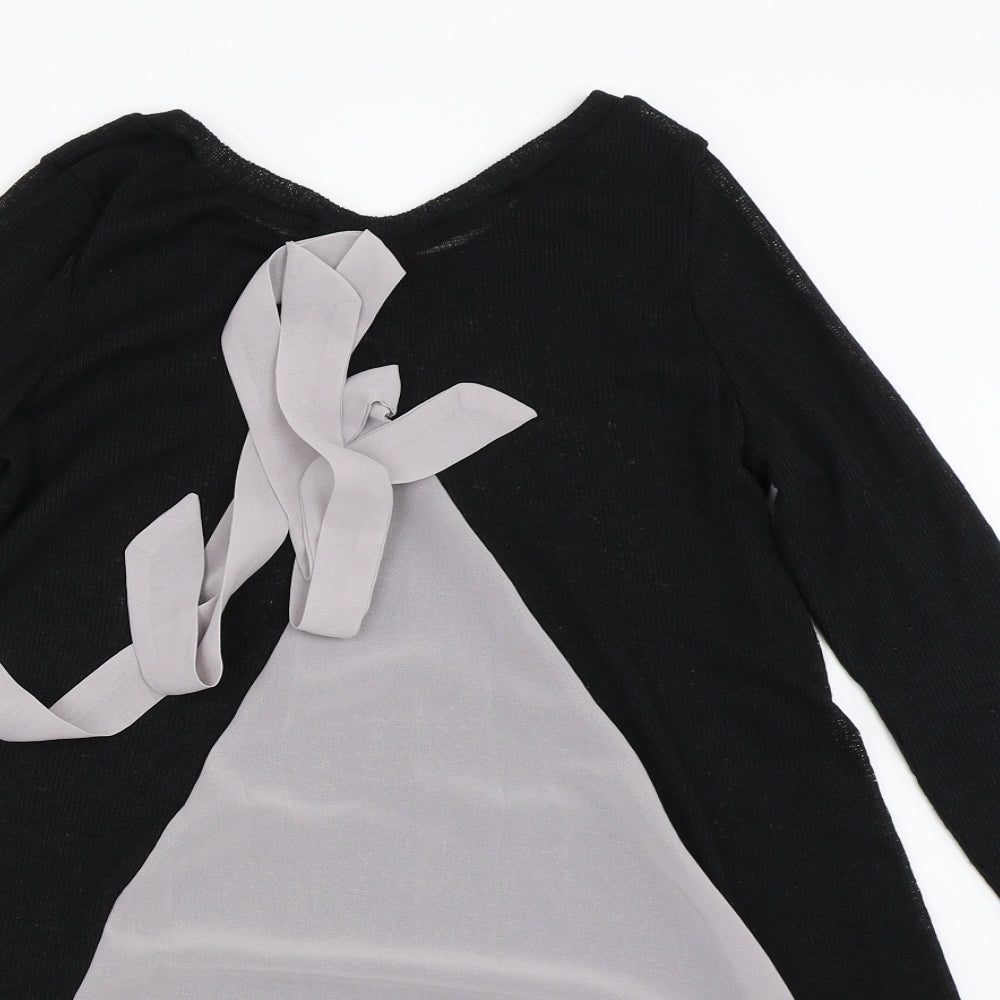 Preworn Womens Black   Pullover Jumper Size 12
